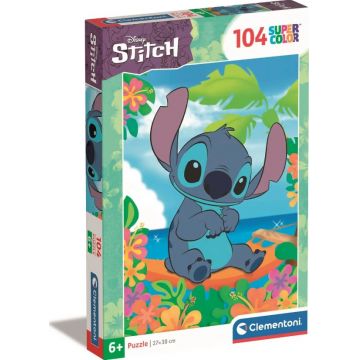 Puzzle pentru copii Clementoni din 104 piese - Stitch
