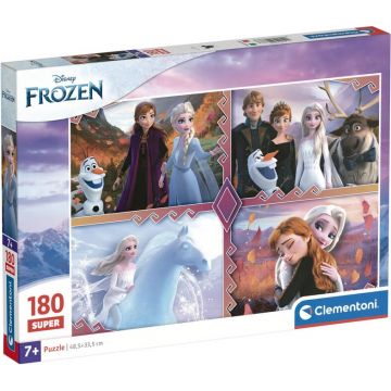 Puzzle pentru copii  Clementoni din 180 piese - Frozen