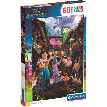 Puzzle pentru copii Clementoni din 60 maxi piese - Encanto
