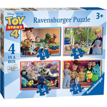 Puzzle pentru copii  Ravensburger  4 in 1 - Toy Story 4