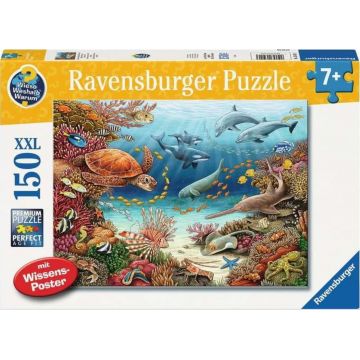 Puzzle pentru copii  Ravensburger din  150 XXL piese - Recif de corali