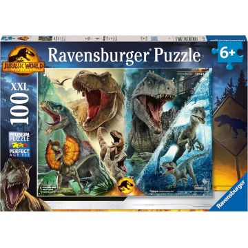 Puzzle Ravensburger din 100 XXL piese - Dominație în Jurassic World