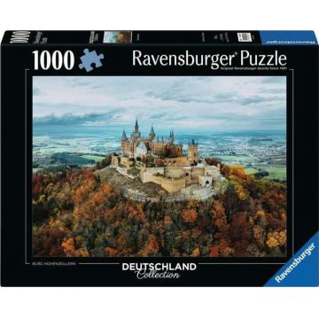 Puzzle Ravensburger  din 1000 de piese  - Castelul Hohenzollern