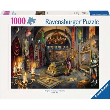 Puzzle Ravensburger  din 1000 de piese  - Castelul Vampirului