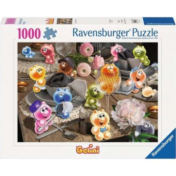 Puzzle Ravensburger  din 1000 de piese  - Gelini puse masă