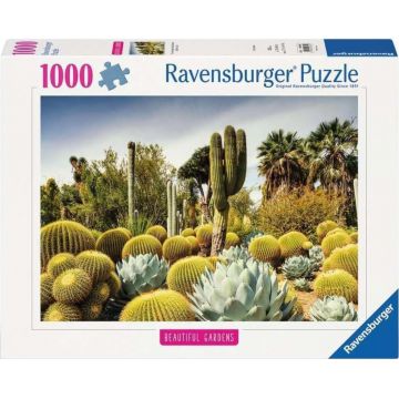 Puzzle Ravensburger  din 1000 de piese - Grădina deșertului Huntington