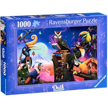 Puzzle Ravensburger din 1000 piese - Cântece ale păsărilor dispărute