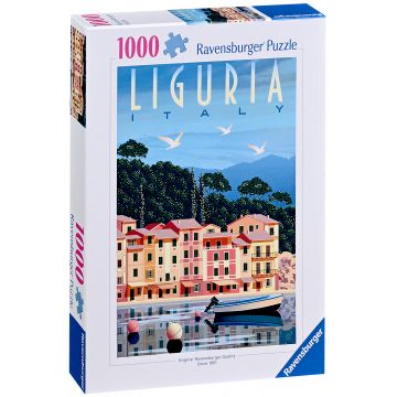 Puzzle Ravensburger din 1000 piese - Carte poștală din Liguria