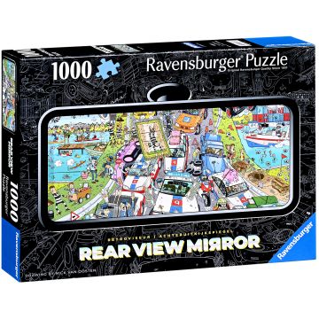 Puzzle Ravensburger din 1000 piese - Urmărire de poliție