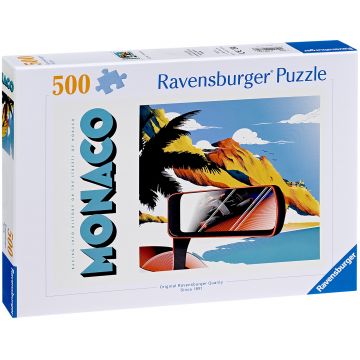 Puzzle Ravensburger din  500 piese - Marele Premiu Monaco