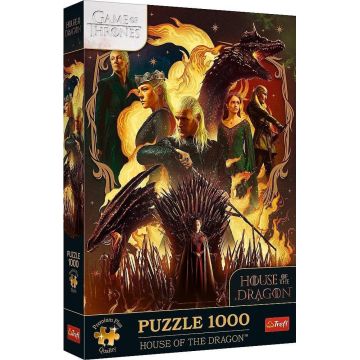 Puzzle Trefl din 1000 piese - Casă Dragonului