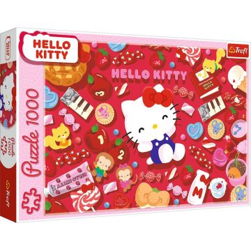 Puzzle Trefl din 1000 piese - Hello Kitty
