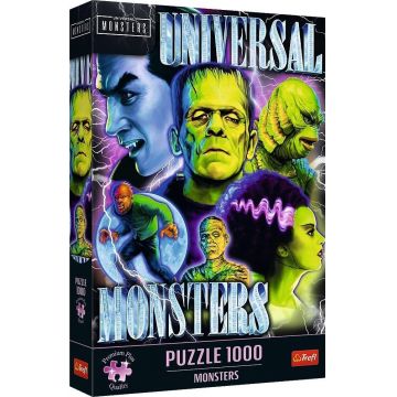 Puzzle Trefl din 1000 piese - Monștri
