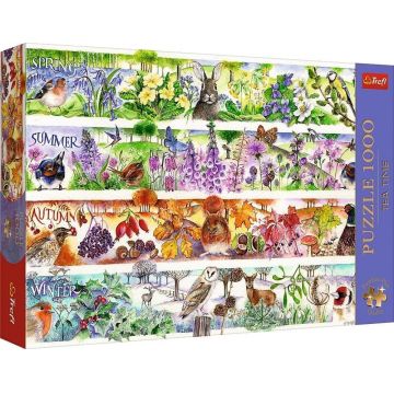 Puzzle Trefl din 1000 piese - Patru anotimpuri