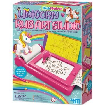 Set creativ 4M - Pictura cu zgârieturi, unicorni