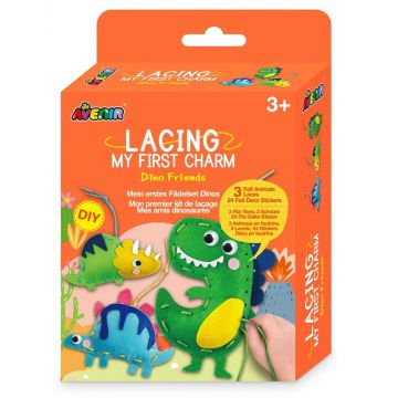 Set creativ Avenir - Coaseți-vă mascote, dinozauri