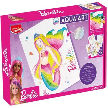 Set creativ Maped Creativ - Aqua Art, Barbie