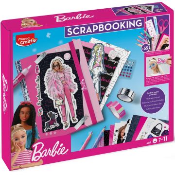 Set creativ Maped Creativ - Barbie, jurnal secret