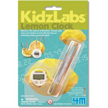 Set de știință  4M Kidz Labs - Ceas de lamaie