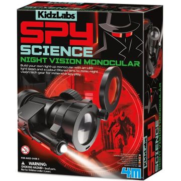 Set de știință  4M Kidz Labs - Monocular cu vedere nocturnă