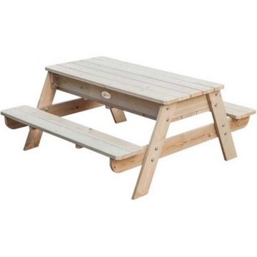 Set din lemn Classic World - Masa cu banca pentru joaca cu nisip si apa