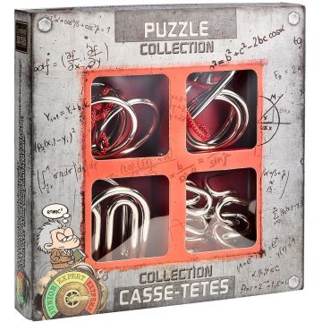 Set puzzle-uri metalice de logică Eureka - Extreme Metal Puzzles Collection