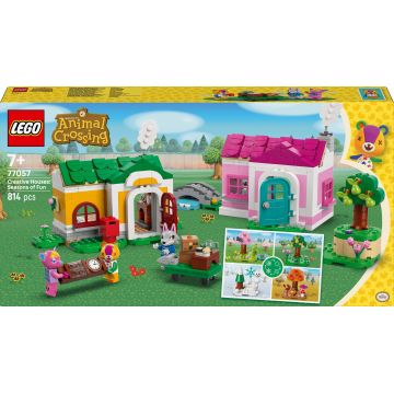 Constructor LEGO Animal Crossing - Case creative: Anotimpuri ale distracției (77057)