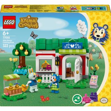 Constructor LEGO Animal Crossing - Magazin de îmbrăcăminte Able Sisters (77055)