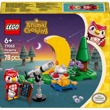 Constructor LEGO Animal Crossing - Privind stelele cu Celeste (77053)