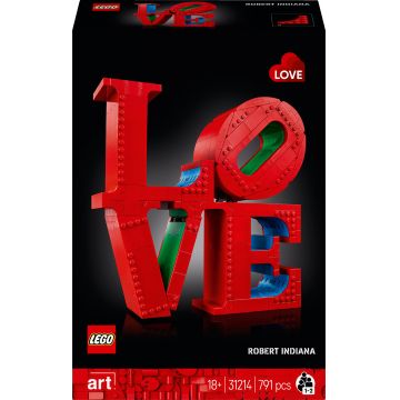 Constructor LEGO Art - LOVE (31214)