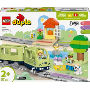 Constructor LEGO Duplo - Tren de aventură interactiv (10427)