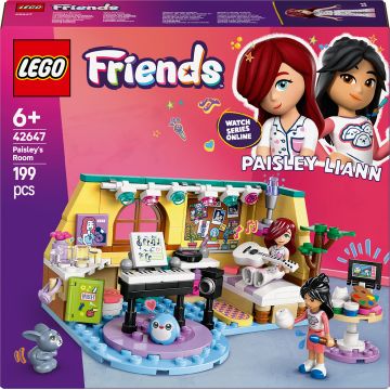 Constructor LEGO Friends - Cameră lui Paisley (42647)