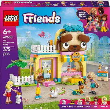 Constructor LEGO Friends - Magazin de accesorii pentru animale de companie (42650)