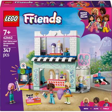 Constructor LEGO Friends - Magazin de coafura si accesorii (42662)