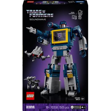 Constructor LEGO Icons - Transformers: Soundwave (10358)
