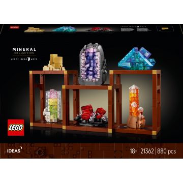 Constructor LEGO Ideas - Colecție de minerale (21362)