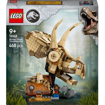 Constructor LEGO Jurassic World - Dinosaur Fossils: Triceratops Skull (76969)