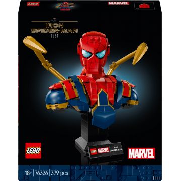 Constructor LEGO Marvel -Bustul lui Iron Spider-Man (76326)