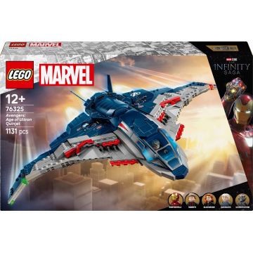 Constructor LEGO Marvel - Răzbunătorii: Epoca lui Ultron Quinjet (76325)