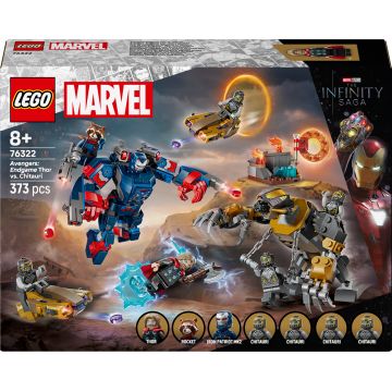 Constructor LEGO Marvel - Răzbunătorii: Sfârșitul jocului Thor vs. Chitauri (76322)