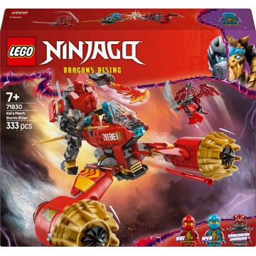 Constructor LEGO Ninjago - Robot Storm Rider al lui Kai (71830)