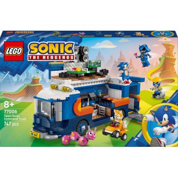 Constructor LEGO Sonic - Camionul de comandă al echipei Sonic (77006)