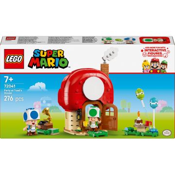 Constructor LEGO Super Mario - Petrecere la casa lui Toad(72041)