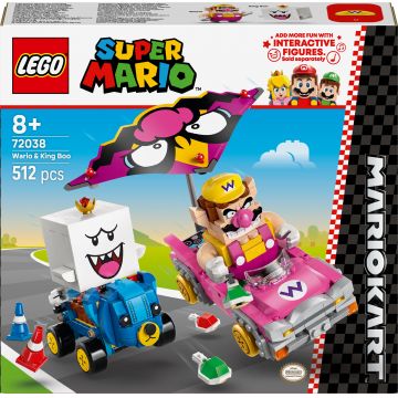 Constructor LEGO Super Mario - Wario si  King Boo (72038)