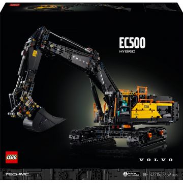 Constructor LEGO Technic - ExcavatorVolvo EC500 Hybrid (42215)