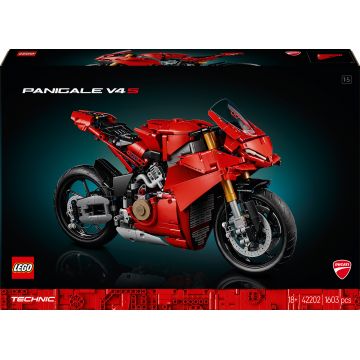 Constructor LEGO Technic - Motocicletă Ducati Panigale V4 S (42202)