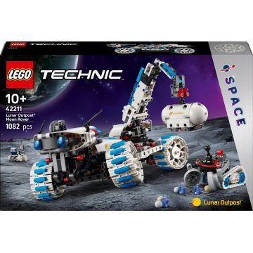 Constructor LEGO Technic - Roverul lunar Lunar Outpost (42211)