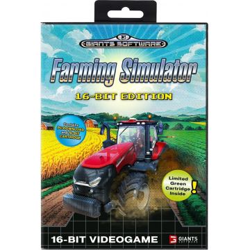 Farming Simulator 16-Bit: Limited Green Cartridge Edition (Sega Mega Drive/Genesis + Digital PC cod)