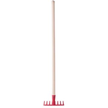 Greblă de lemn pentru copii Woody - 78 cm