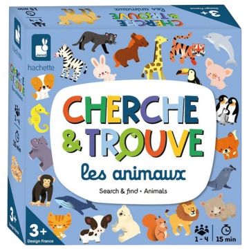 Joc de societate Janod - Seek and Find, animale
